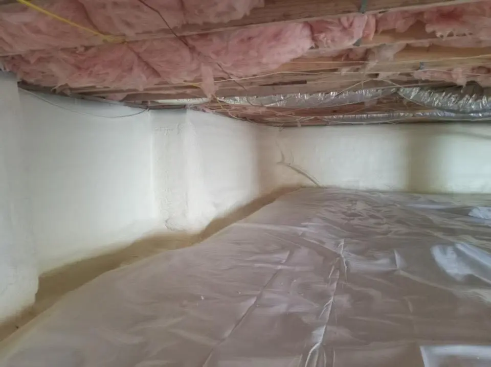Crawl space encapsulation with closed-cell spray foam for Roof Waterproofing in Shady Hills